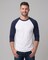 Gildan Unisex Heavy Cotton Raglan Crewneck 3/4 Sleeve T-Shirt for Everyday Comfort & Custom Printing Tee